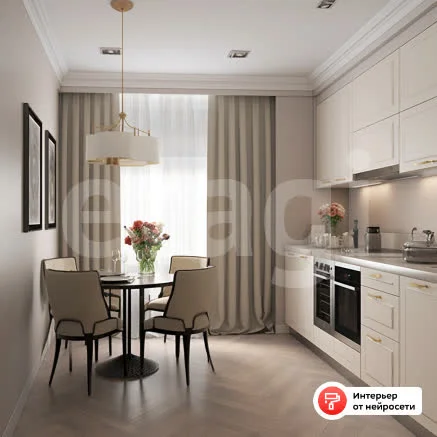 3-к квартира, 76.8м² (Воронежская улица, 47/11) - миниатюра 3