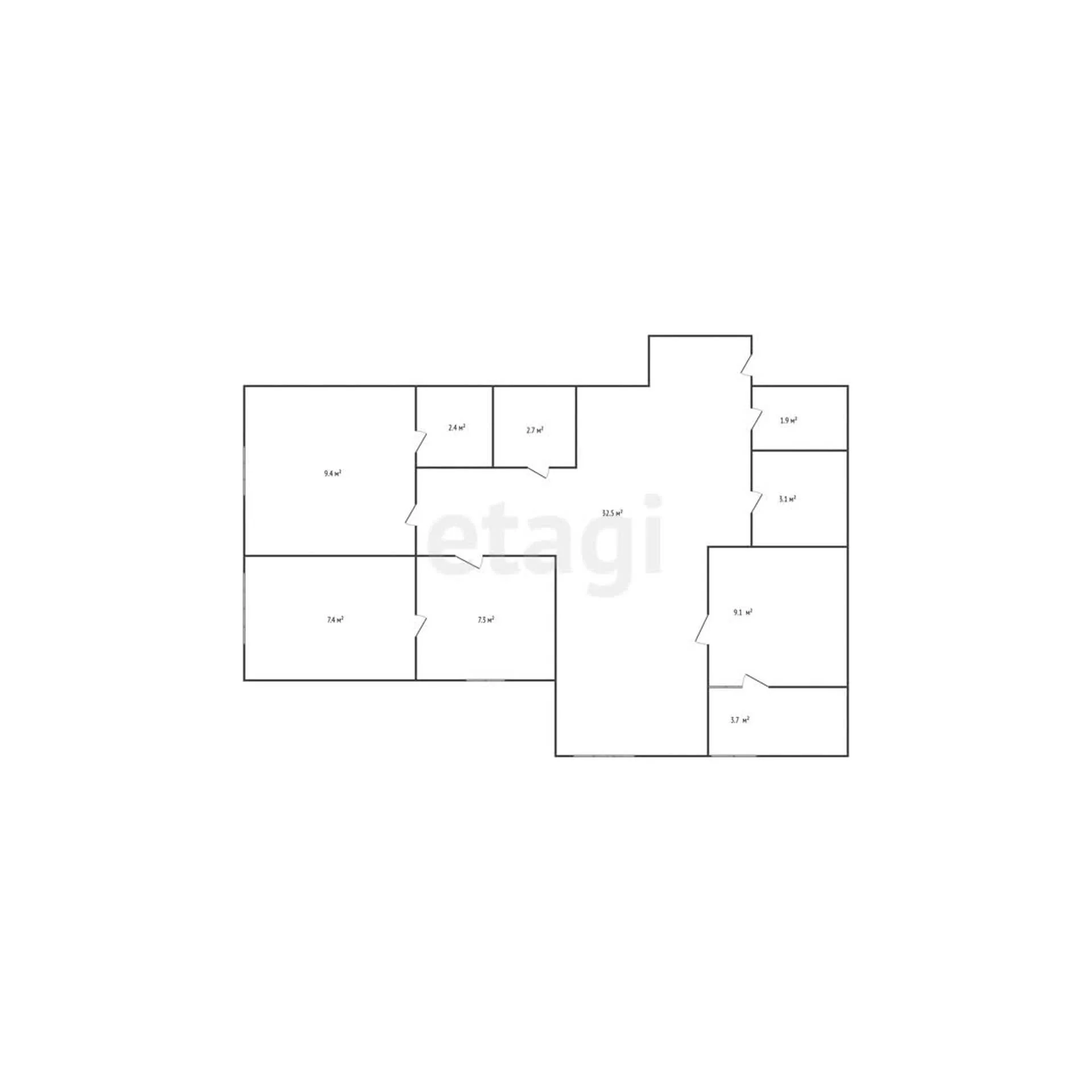 3-к квартира, 72м² (, 11/1) - миниатюра 19
