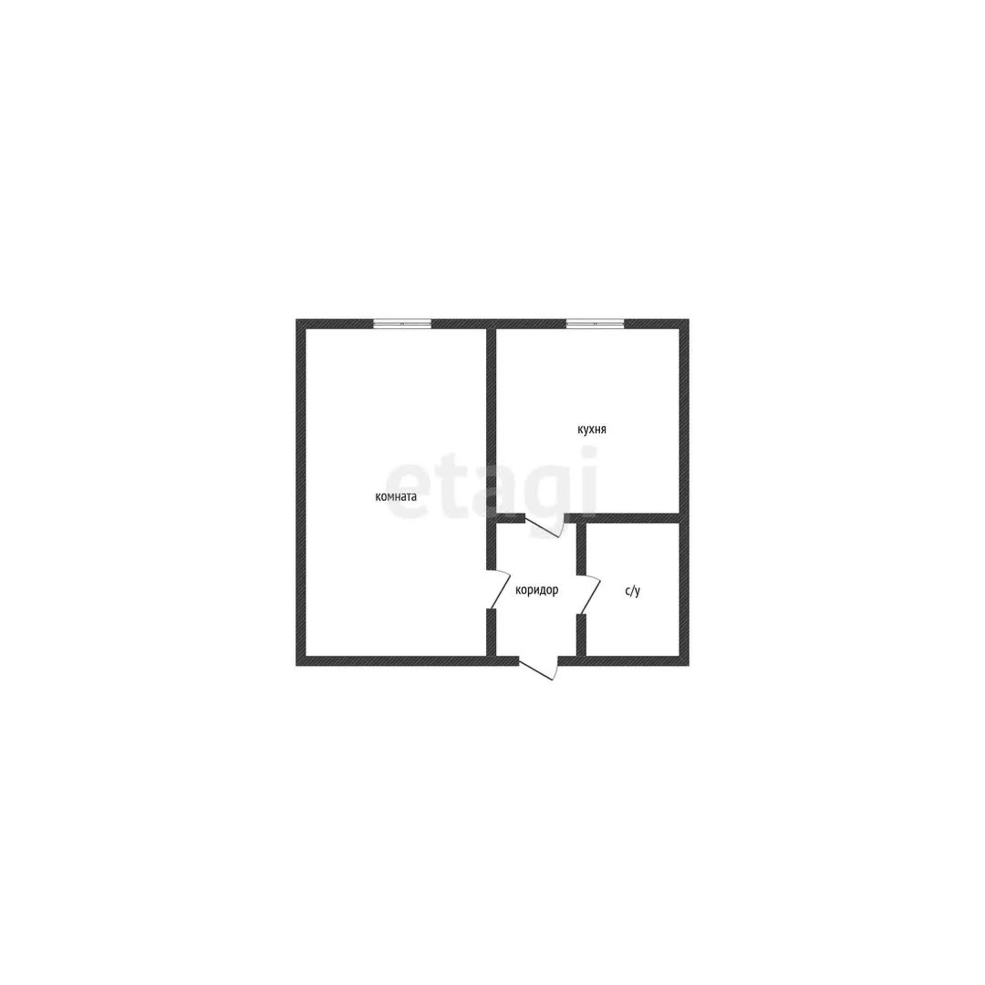 1-к квартира, 41м² (улица Бигдая, 8) - миниатюра 10