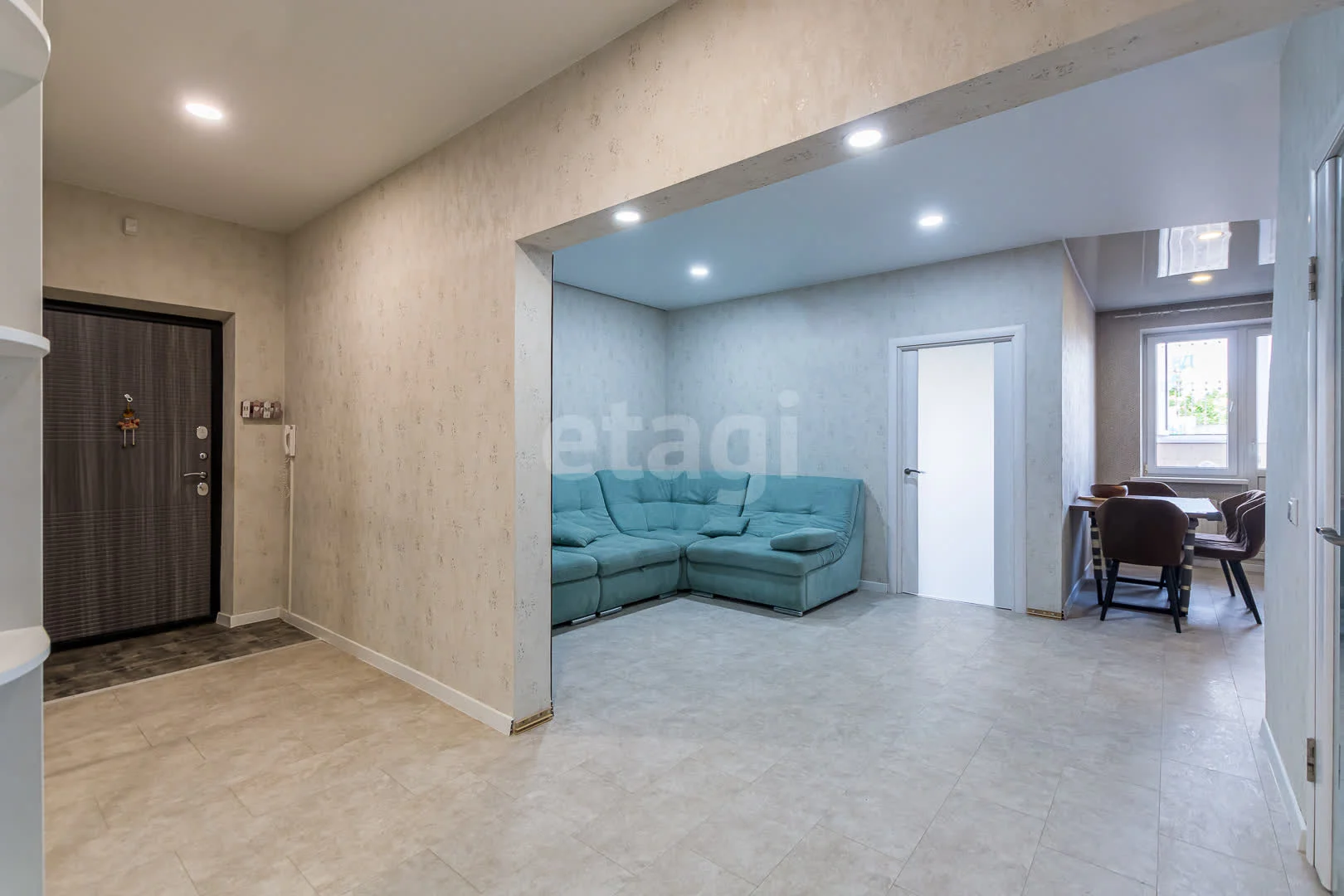 3-к квартира, 77.3м² (Кубанская улица, 54) - миниатюра 5