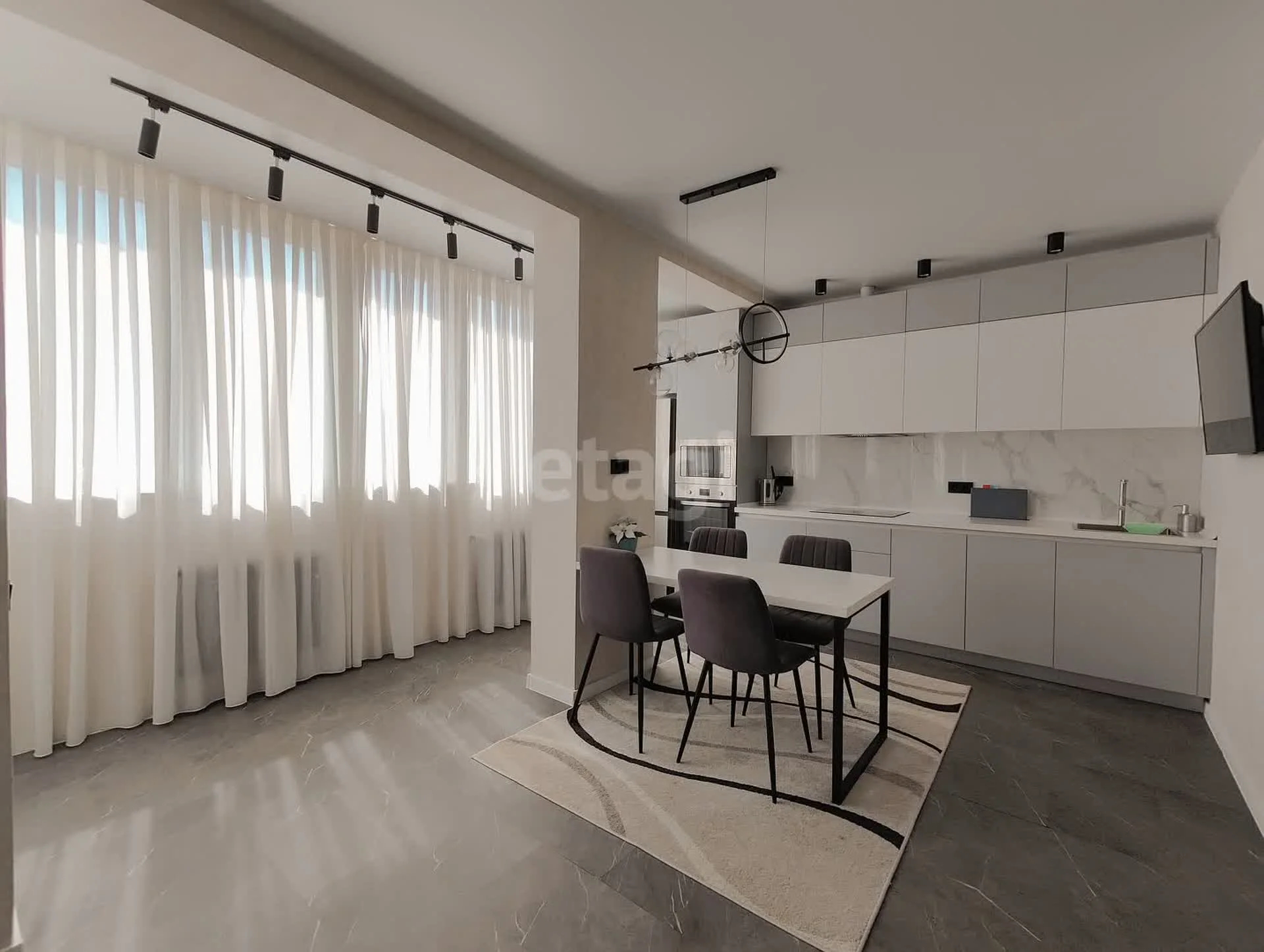 2-к квартира, 56.3м² (Конгрессная улица, 19) - миниатюра 3