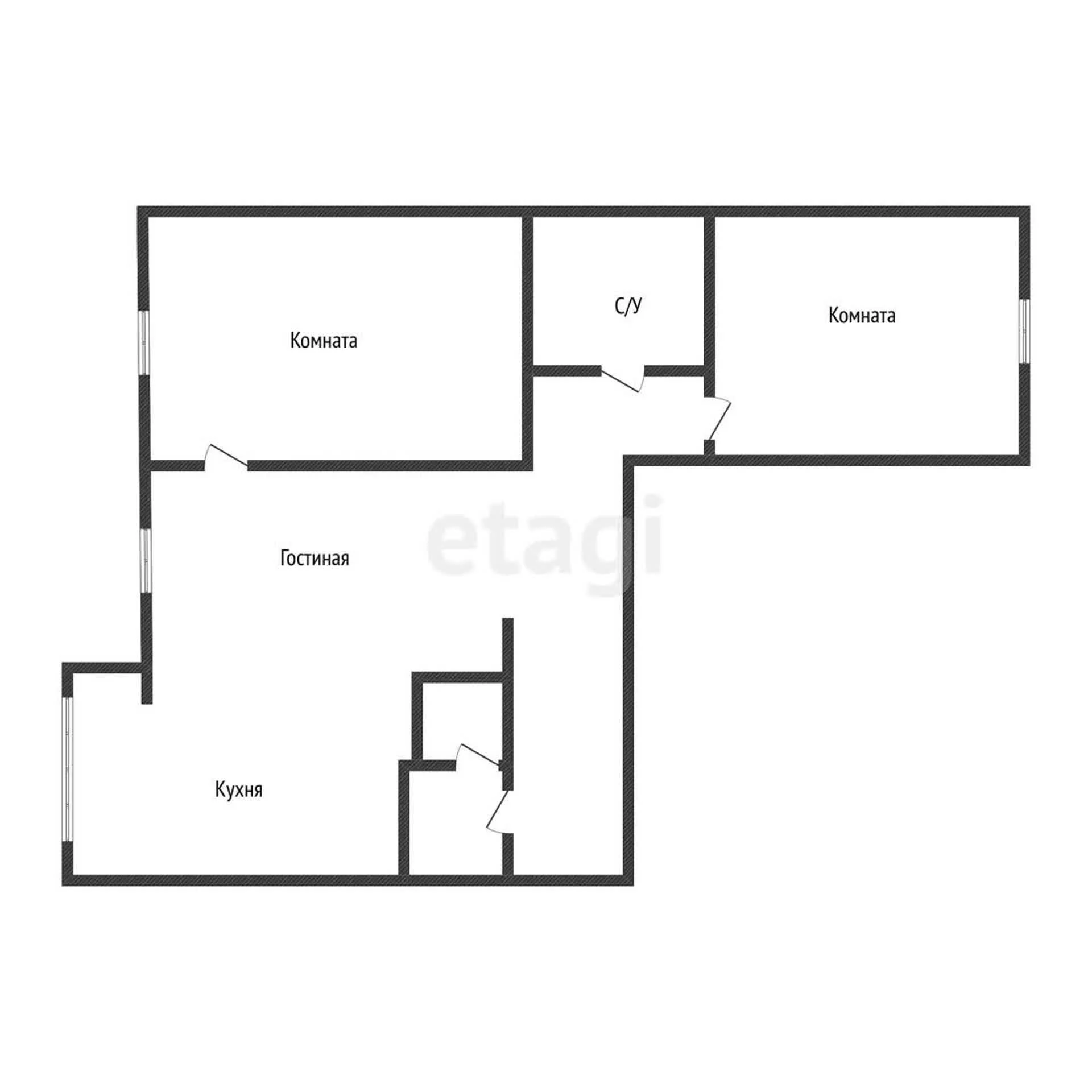 3-к квартира, 71.6м² (Конгрессная улица, 19) - миниатюра 23