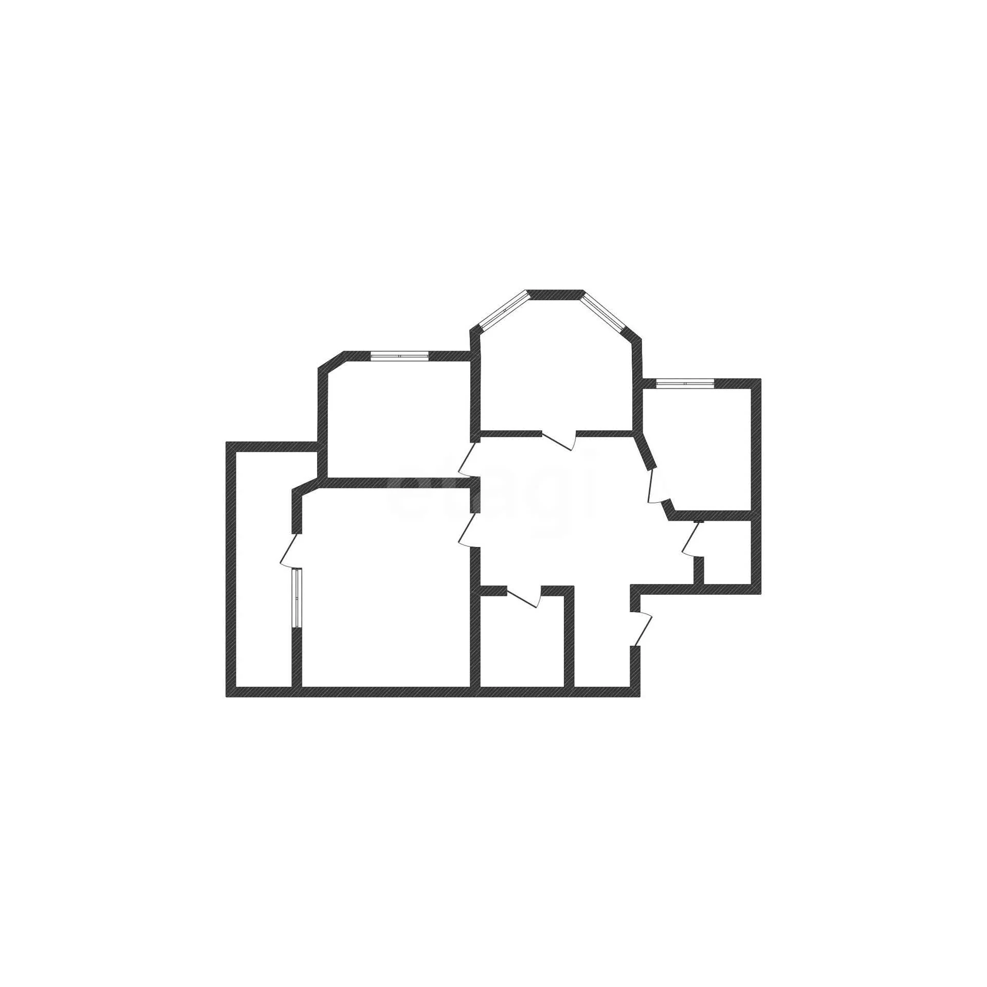 3-к квартира, 95м² (улица Ковалёва, 46) - миниатюра 50
