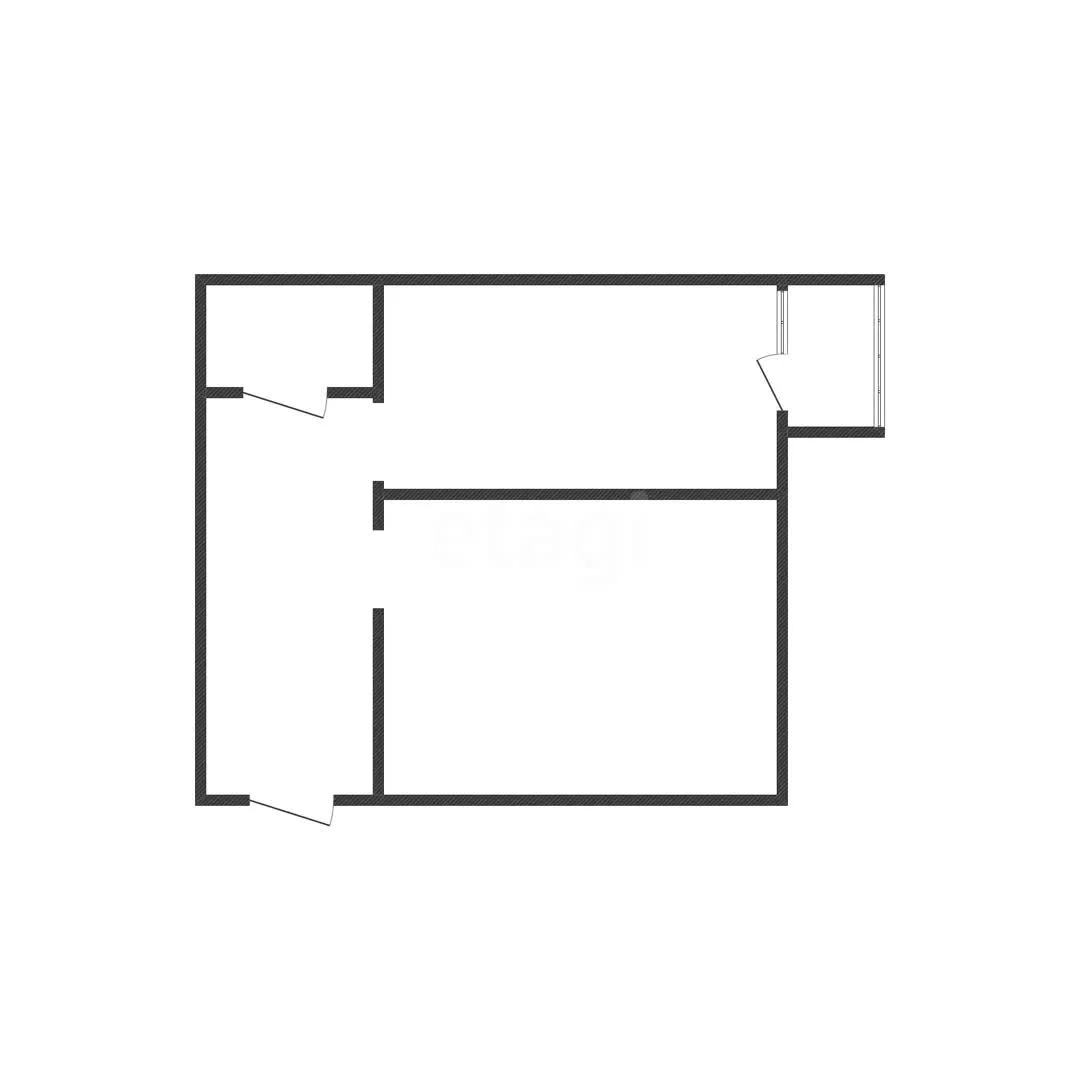 1-к квартира, 35.3м² (улица имени Валерия Вишневецкого, 9к2) - миниатюра 7
