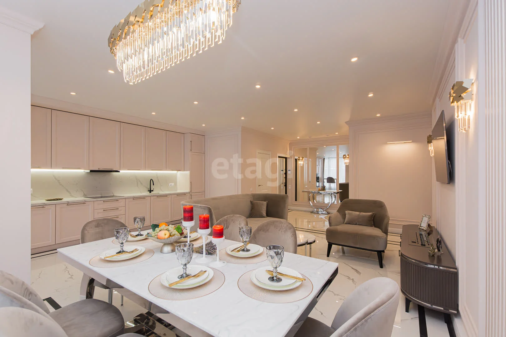 3-к квартира, 90.3м² (улица Каляева, 263/4к2) - миниатюра 3