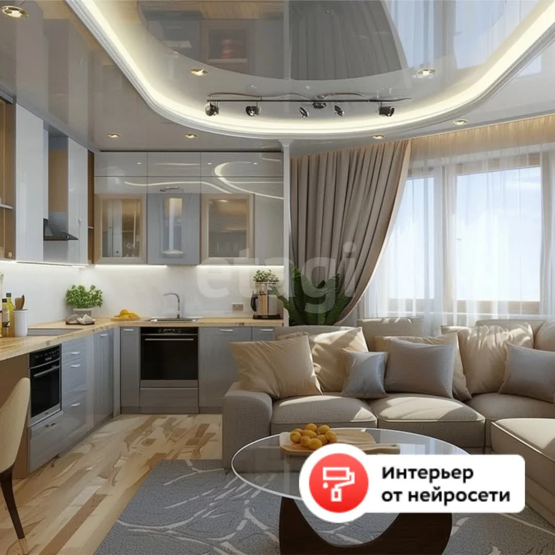 2-к квартира, 63.77м² (улица Кирилла Россинского, 3/2с2) - изображение 1