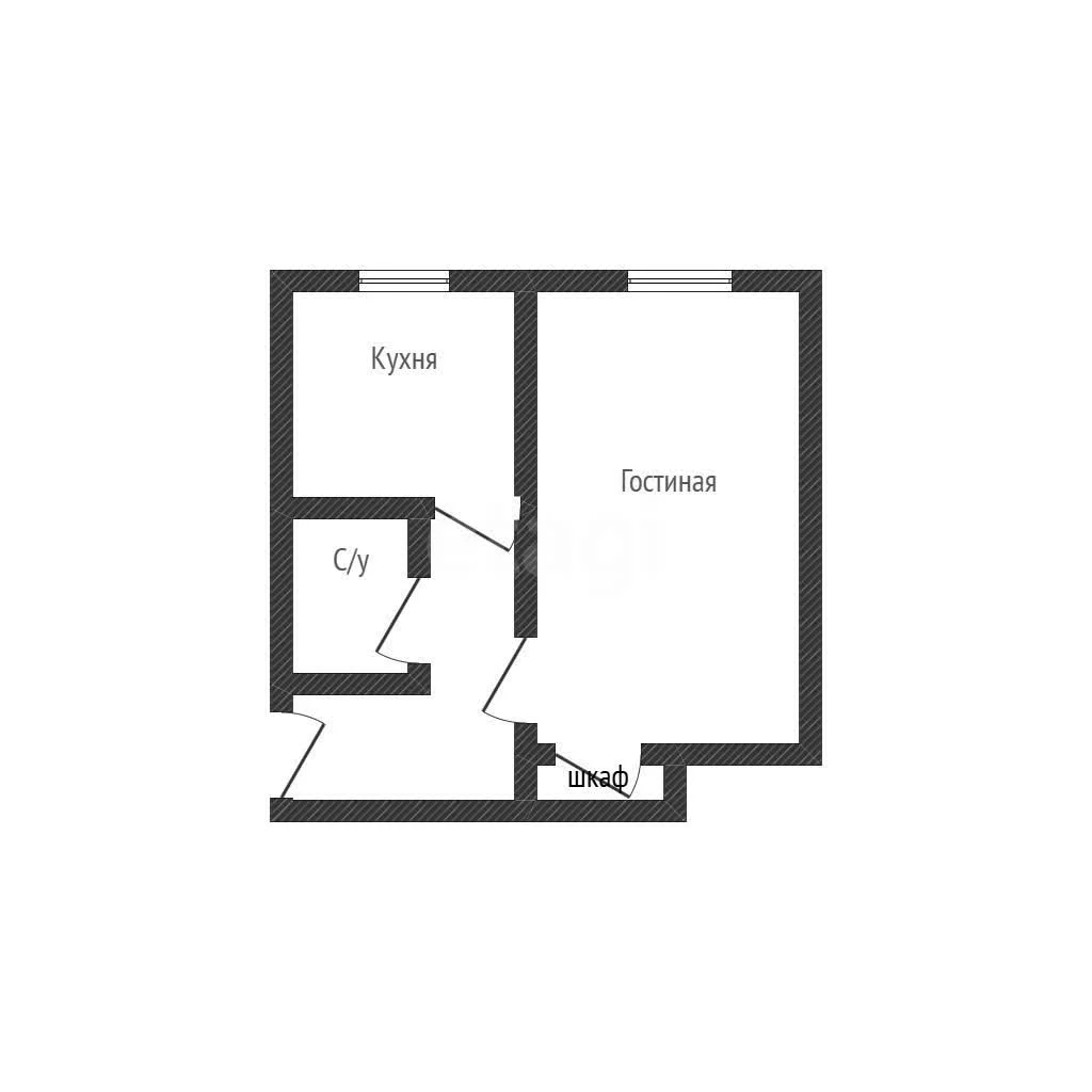 1-к квартира, 30.9м² (улица Игнатова, 5) - миниатюра 14