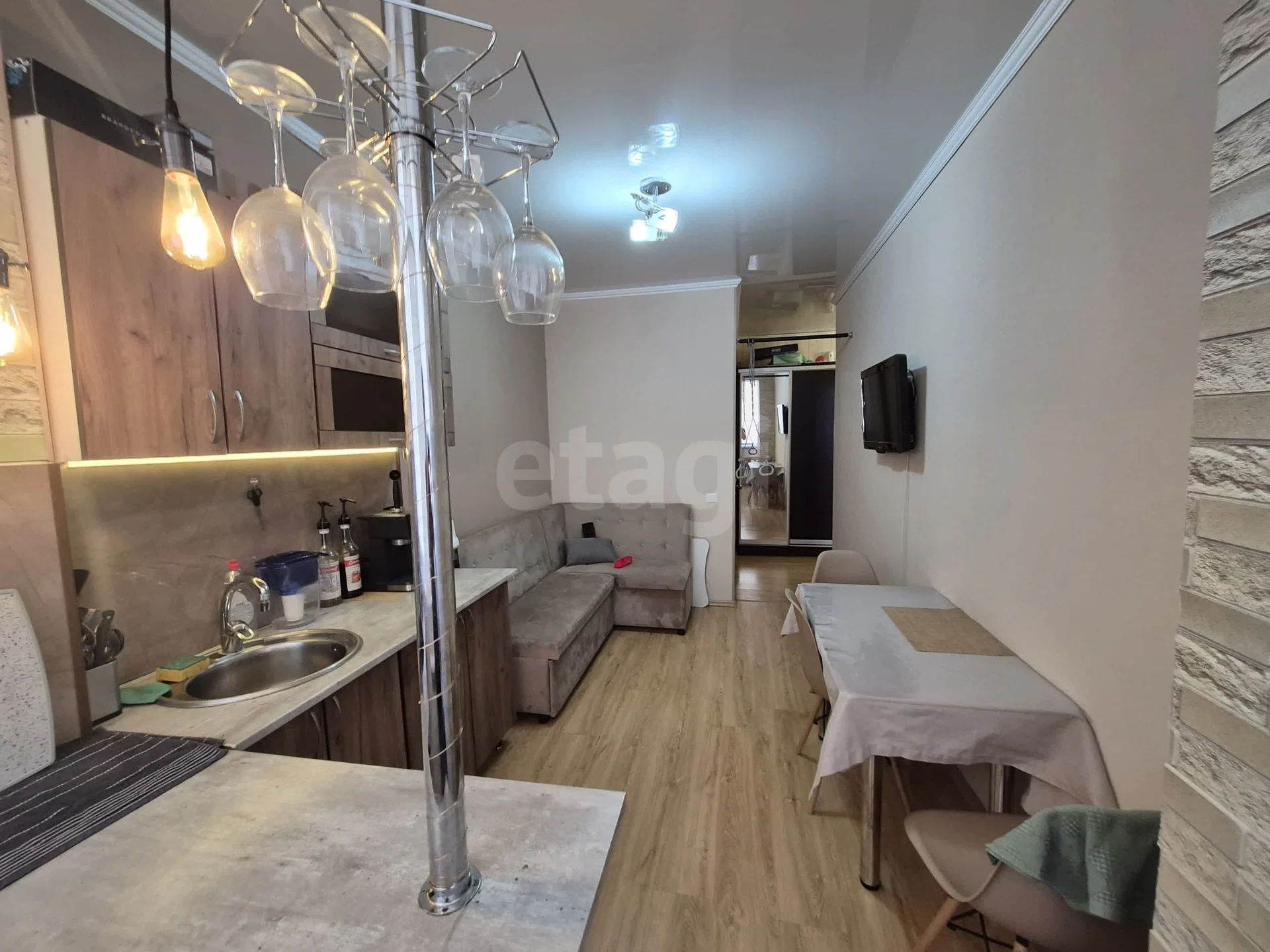 1-к квартира, 35м² (улица Ратной Славы, 48) - миниатюра 2