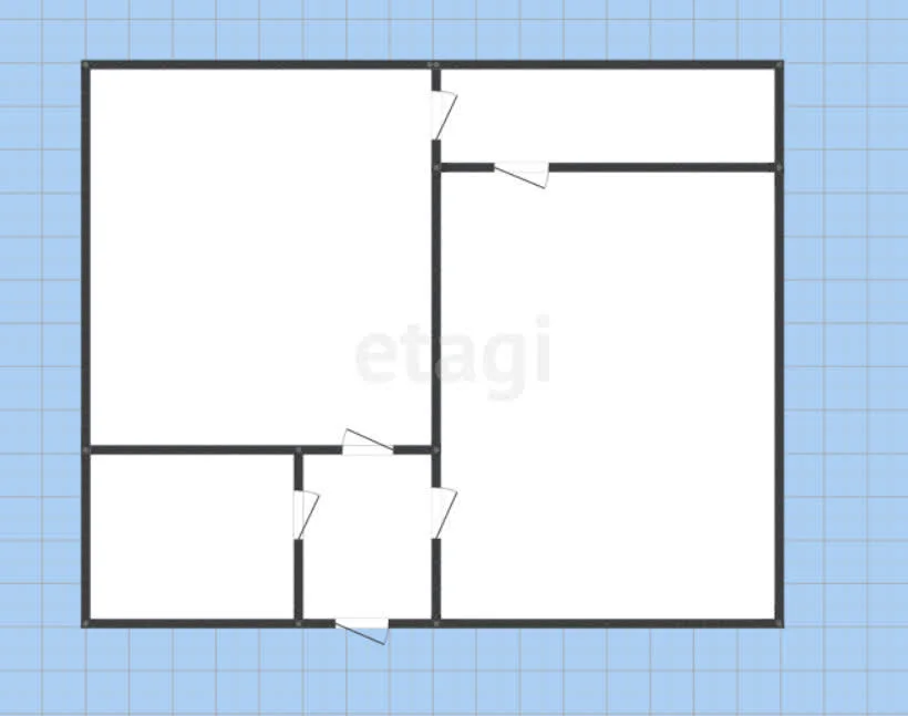 1-к квартира, 32.6м² (улица Генерала Трошева, 11) - миниатюра 10