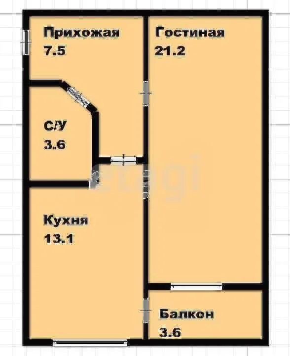 3-к квартира, 85.4м² (улица имени С.В. Рахманинова, 7) - миниатюра 31