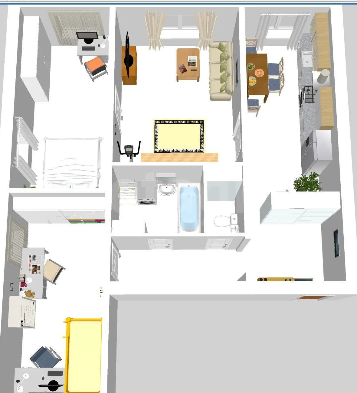 3-к квартира, 77.5м² (улица Новаторов, 3) - миниатюра 42