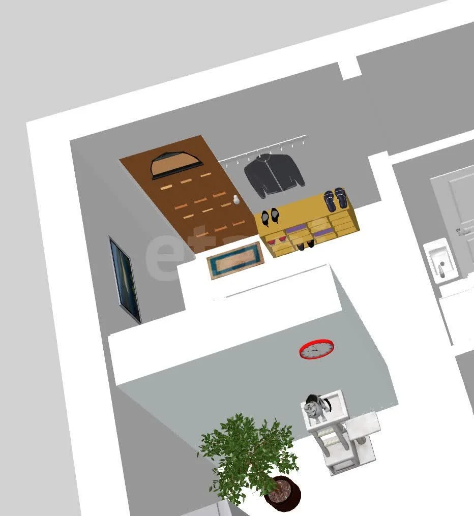 3-к квартира, 77.5м² (улица Новаторов, 3) - миниатюра 46