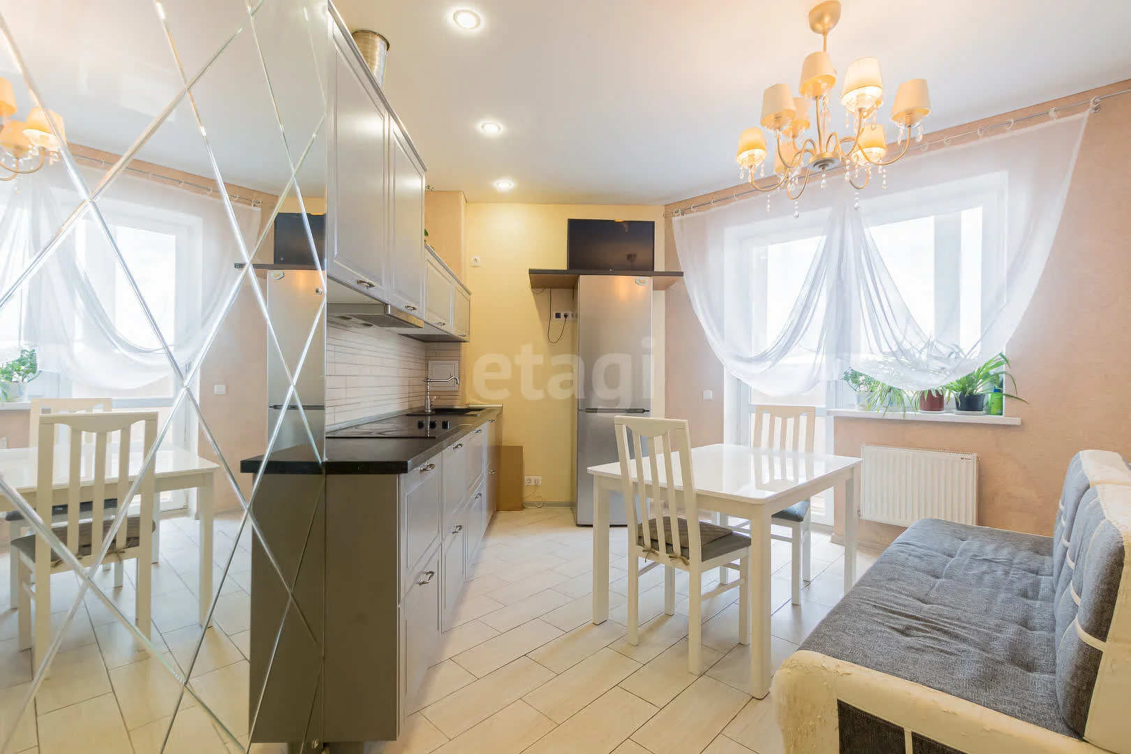 2-к квартира, 69.4м² (Октябрьская улица, 181/2) - миниатюра 3
