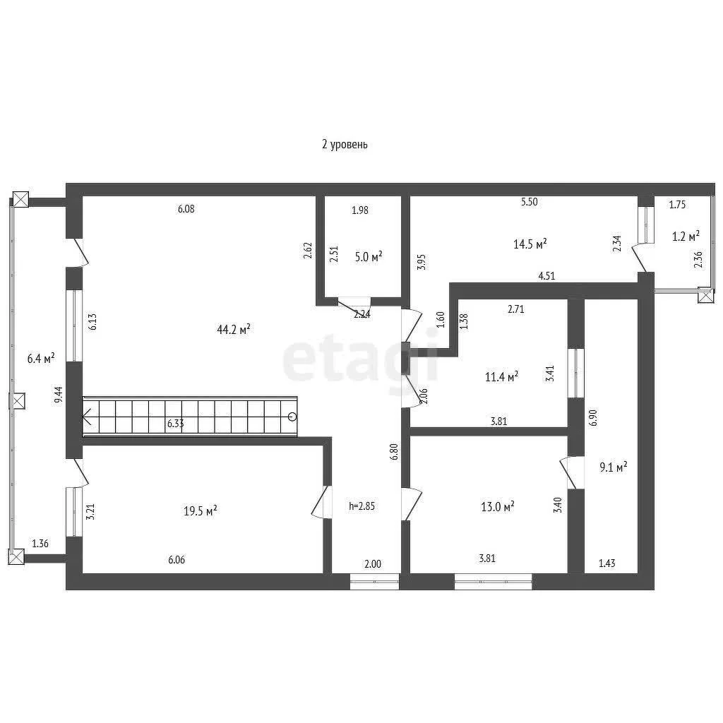 4-к+ квартира, 161.8м² (Народная улица, 60а) - миниатюра 49
