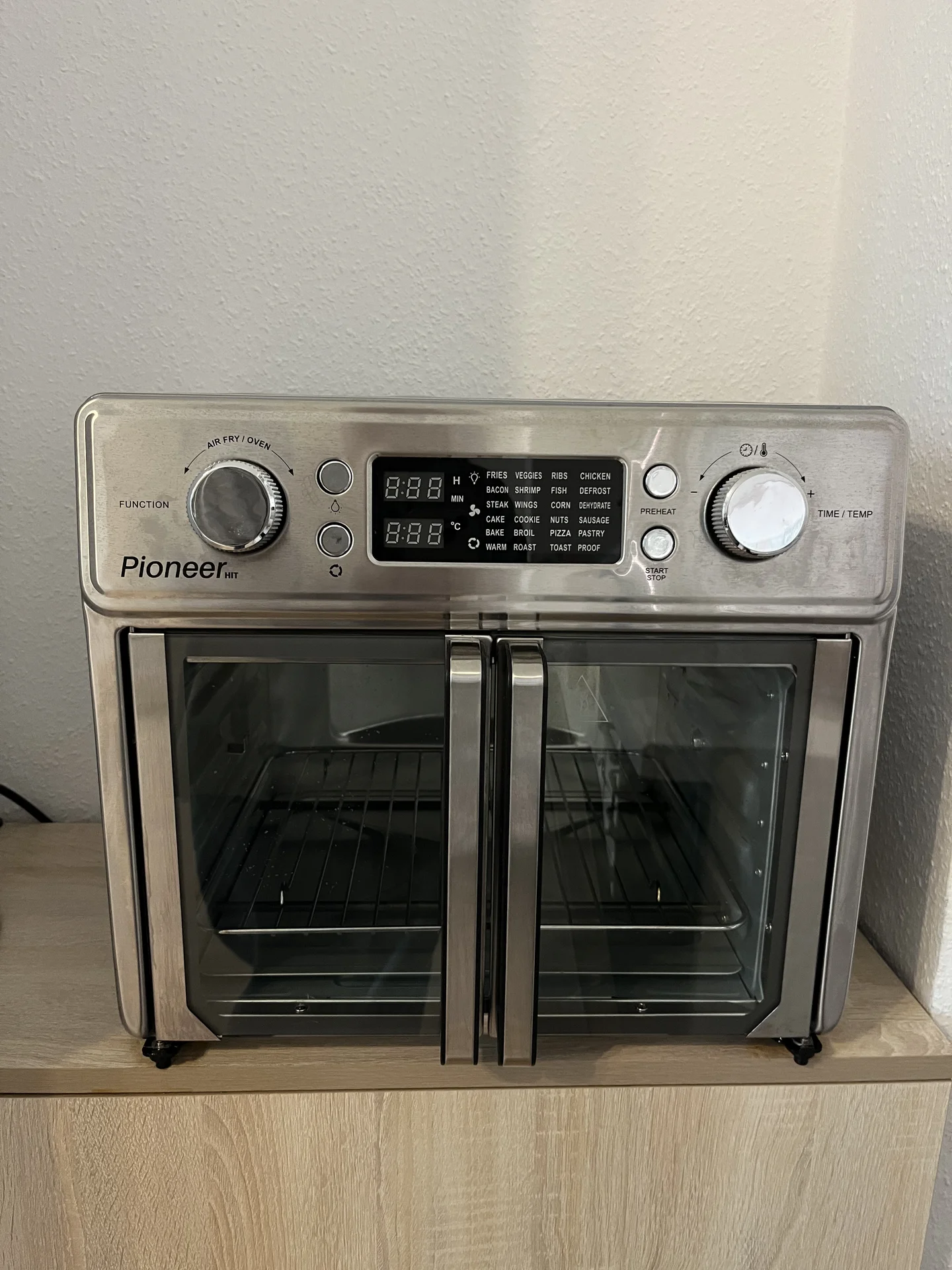 Электропечь мини-печь аэрогриль Pioneer - изображение 1