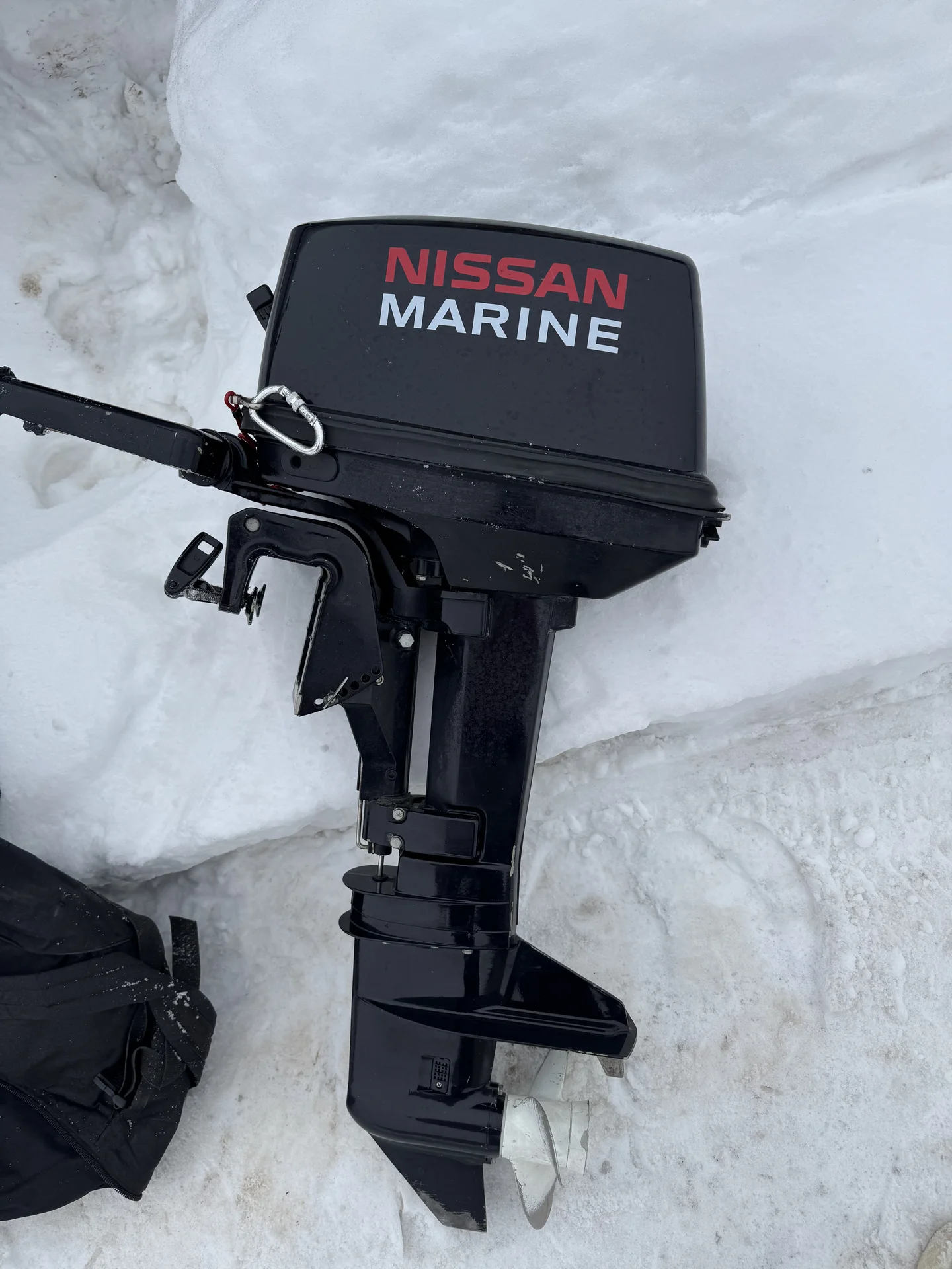 Лодочный мотор Nissan marine 9.8 - изображение 1
