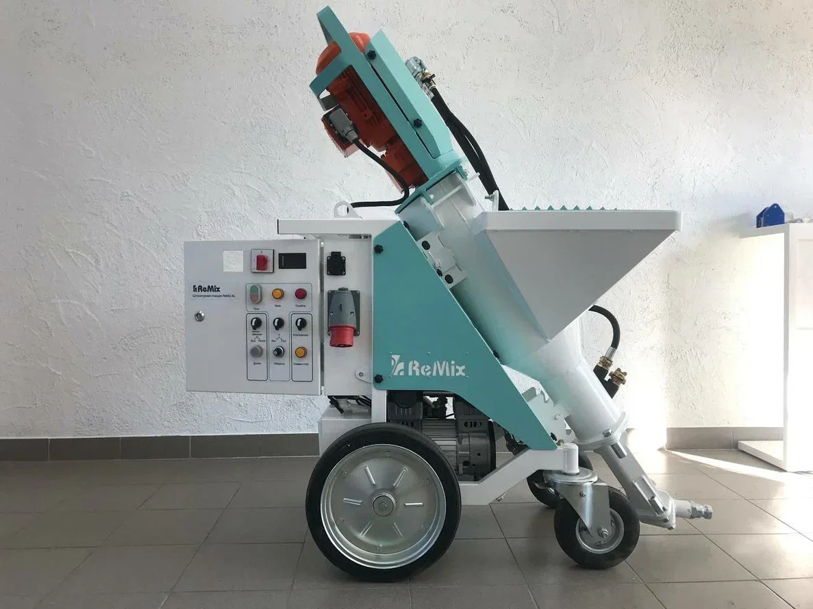 Штукатурная станция REMIX XL 220/380В - миниатюра 6