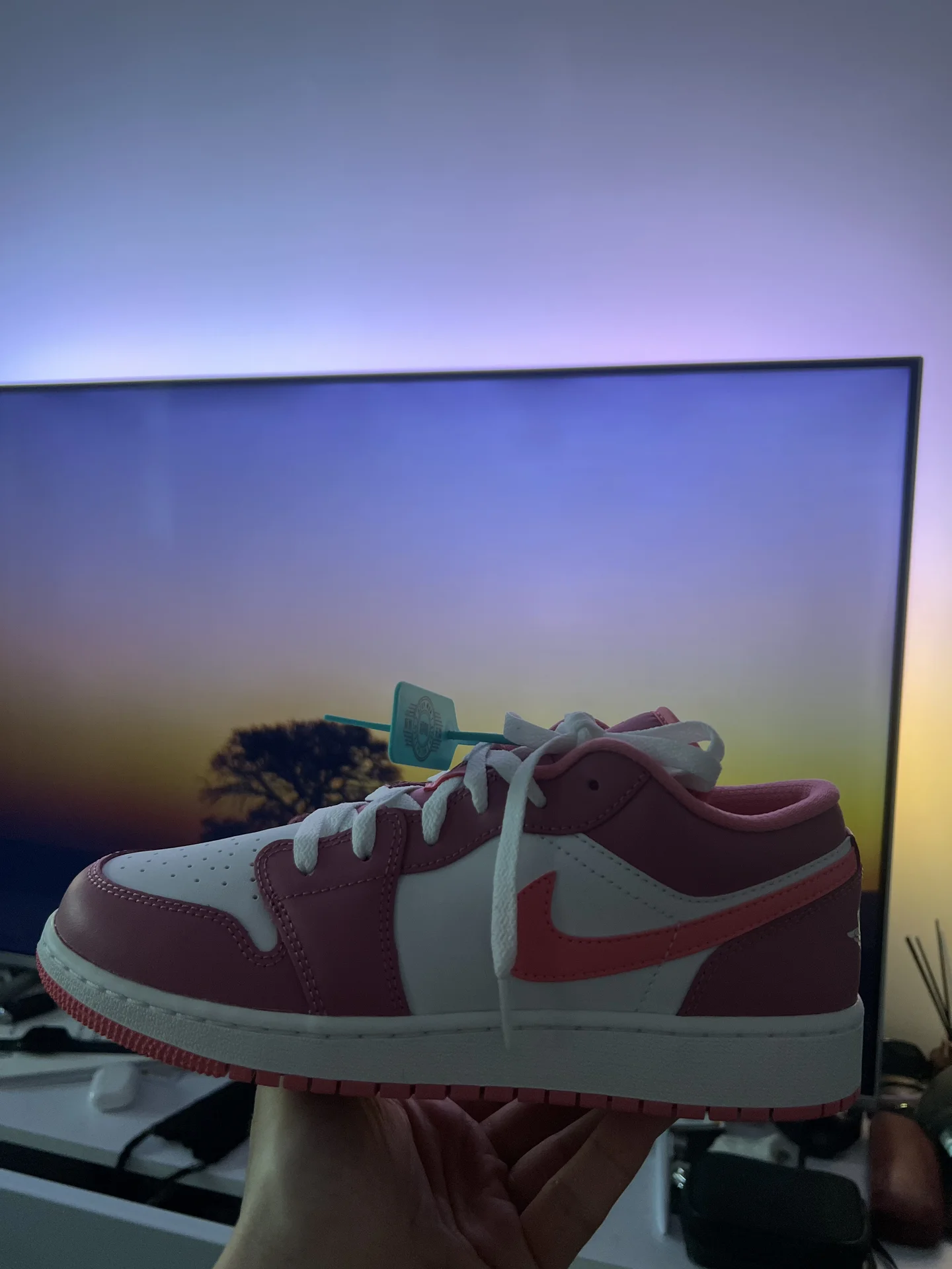 Jordan 1 Low Desert Berry - миниатюра 6