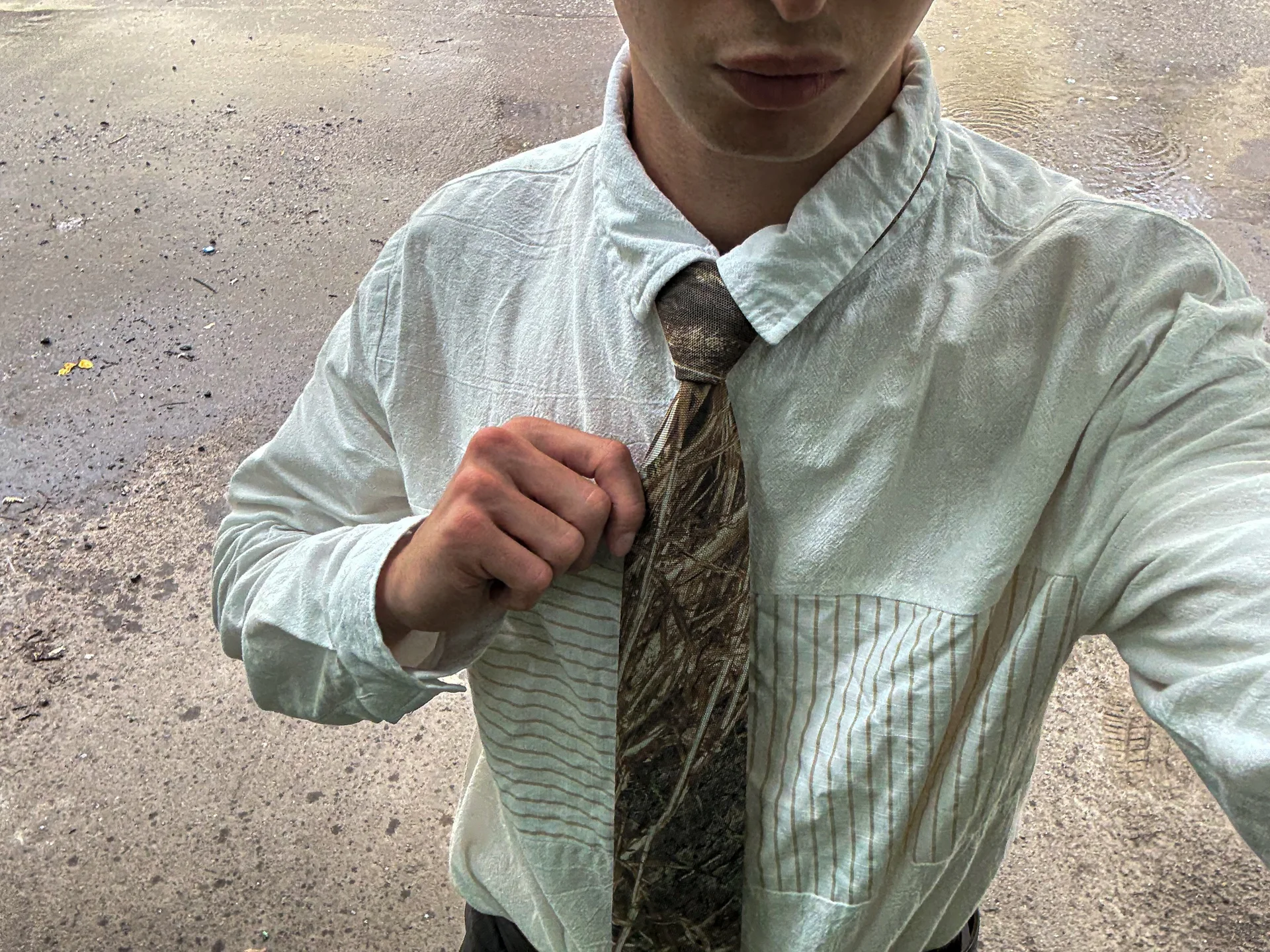 Галстук Камуфляж Camo - миниатюра 2