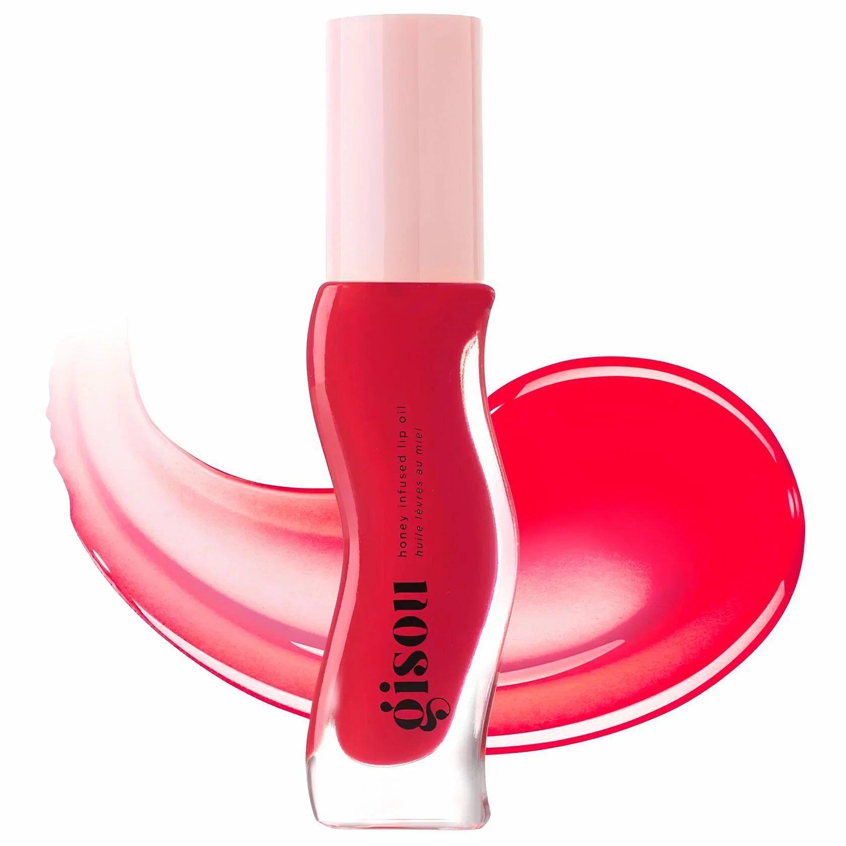 Блеск масло для губ Gisou Strawberry новый - миниатюра 2
