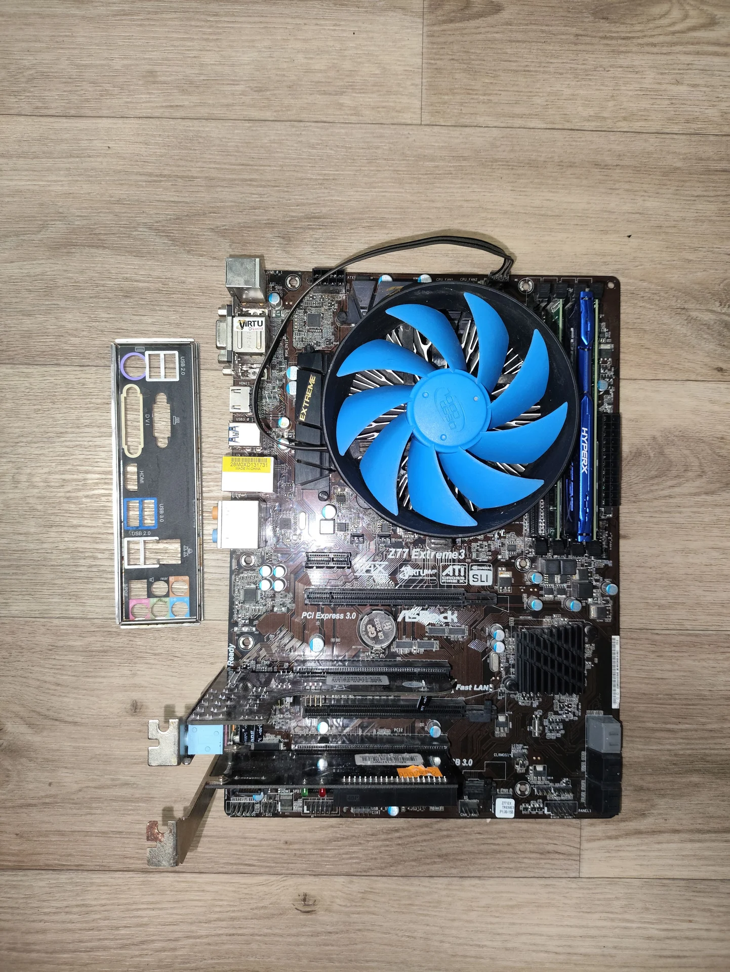 Комплект i7+z77+24gb ram - изображение 1