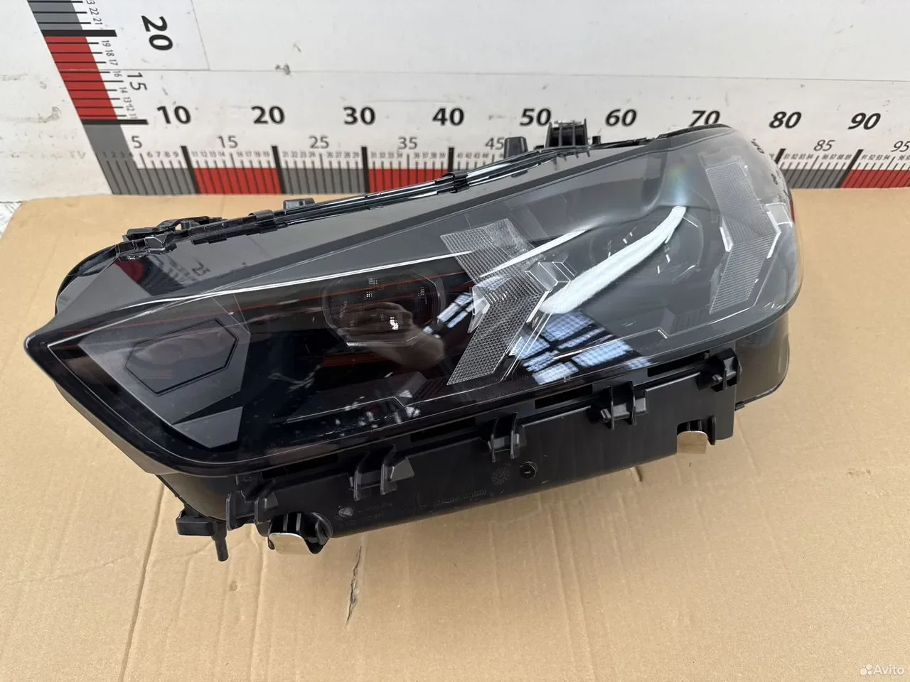 Фара BMW X5 X6 G05 G06 Full LED Black левая - изображение 1