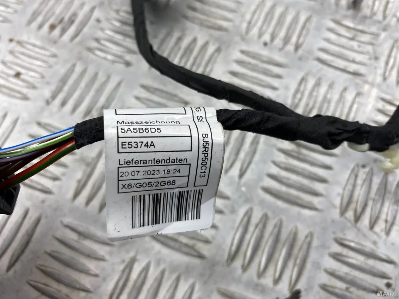 Проводка двери задней левой BMW X5 G05 LCI - миниатюра 3