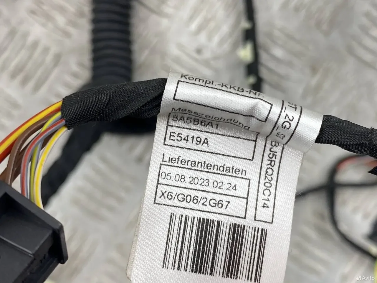 Проводка двери передней правой BMW X6 G06 LCI - миниатюра 4