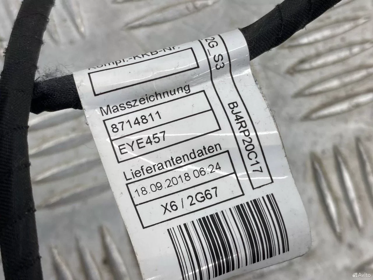 Проводка двери передней правой BMW X7 G07 - миниатюра 8