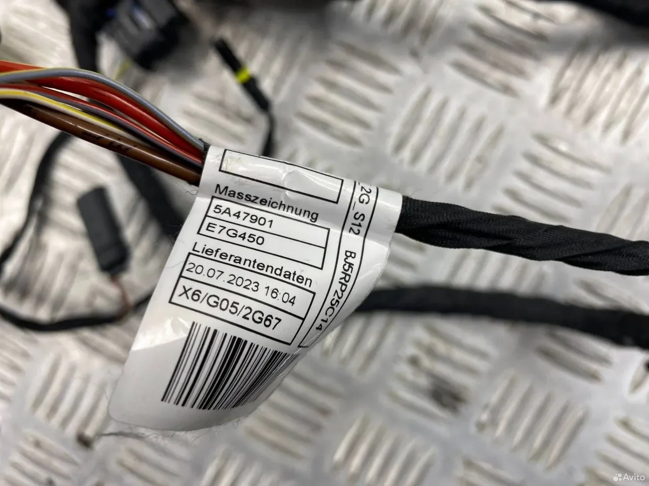 Проводка двери передней правой BMW X5M F95 LCI - миниатюра 3