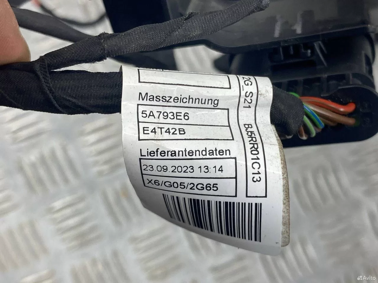 Проводка передней панели BMW X6 G06 LCI - миниатюра 2
