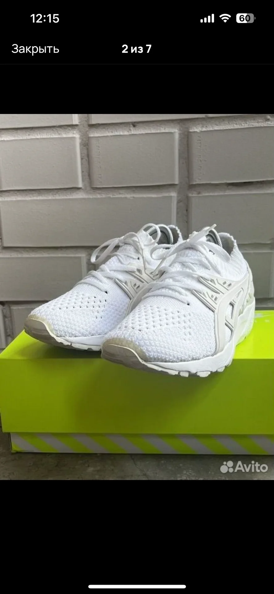 Кроссовки Asics Gel Kayano Trainer Knit - миниатюра 2