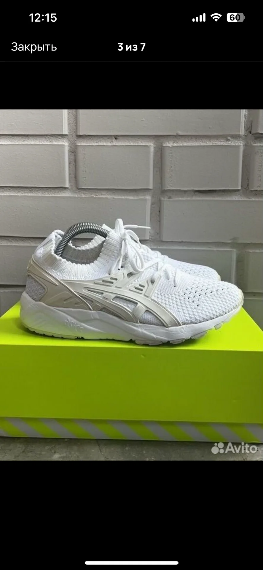 Кроссовки Asics Gel Kayano Trainer Knit - миниатюра 3