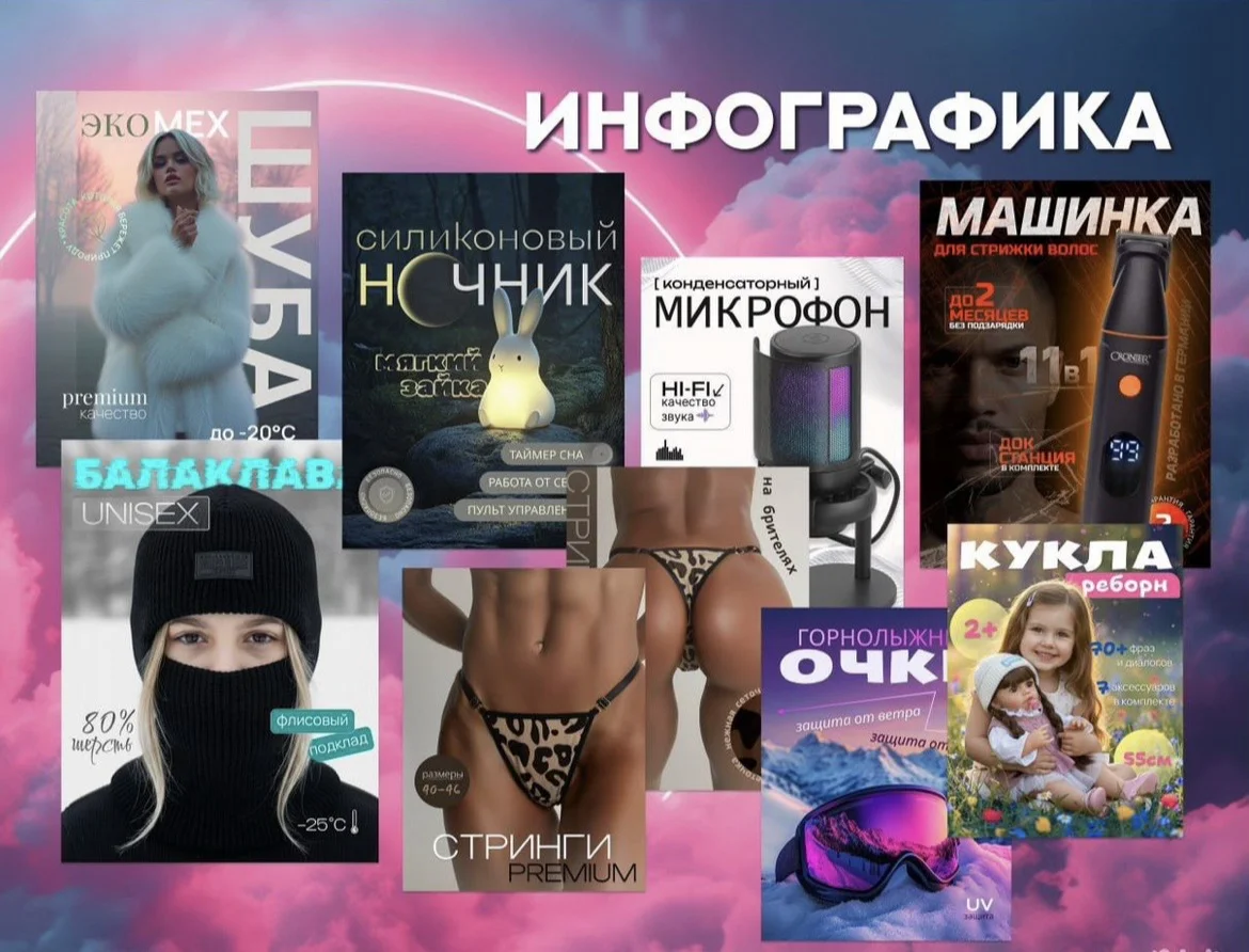 Инфографика,Графический дизайн,Оформление соцсетей - миниатюра 3