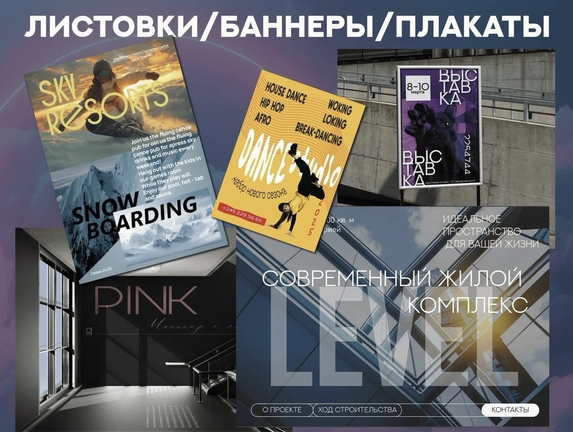 Инфографика,Графический дизайн,Оформление соцсетей - миниатюра 4