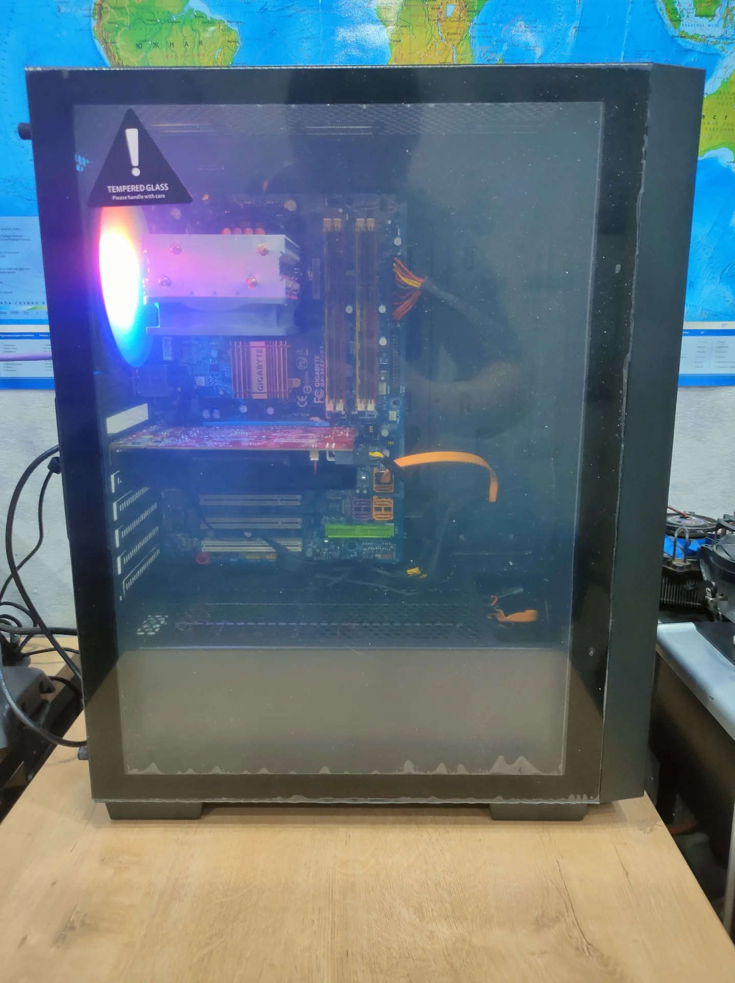 Компьютер с RGB, 7 ГБ оперативки, Core 2 Quad, Rad - миниатюра 2