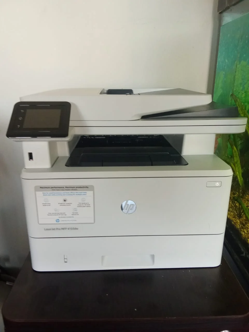 Мфу лазерный HP LaserJet Pro 4103fdw без эксплуатации - миниатюра 2