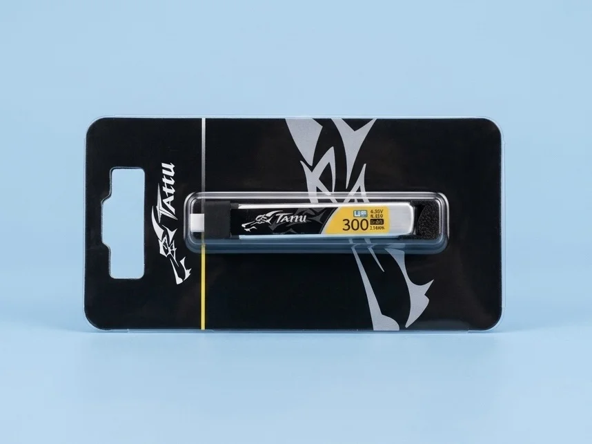 Аккумуляторы lipo tattu 1s 300mah 75c