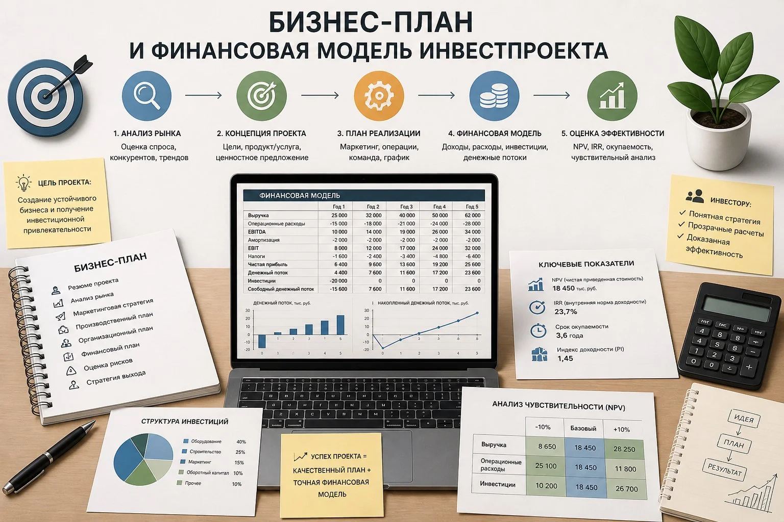 Разработка базового бизнес-плана - изображение 1
