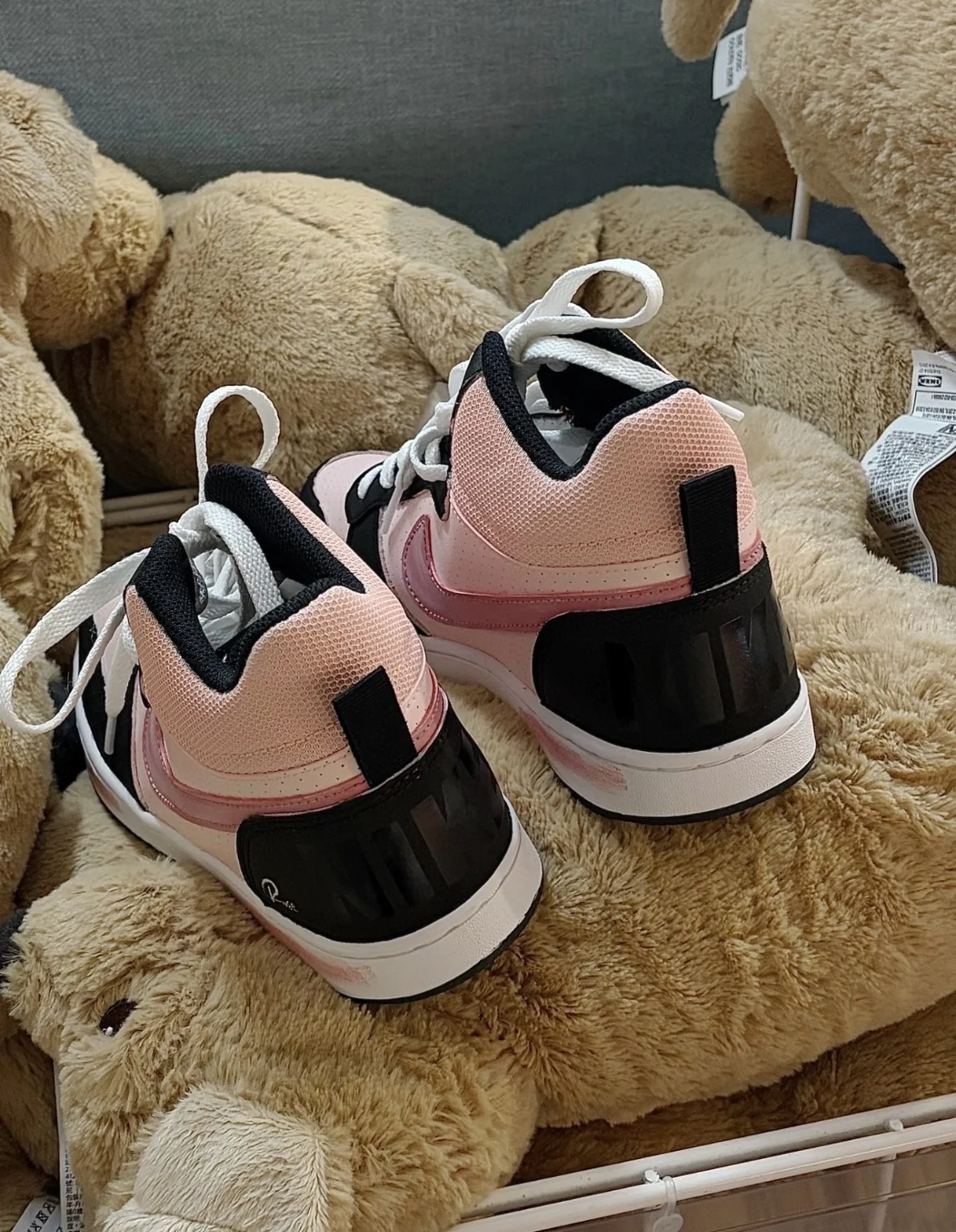 Кроссовки Court Borough Nike розовый Оригинал - миниатюра 3