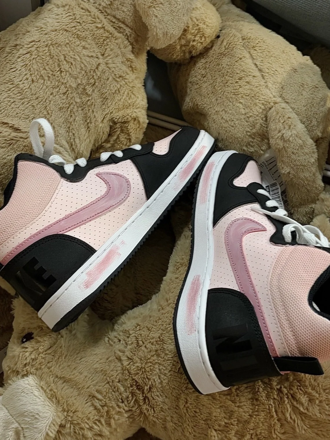 Кроссовки Court Borough Nike розовый Оригинал - миниатюра 4