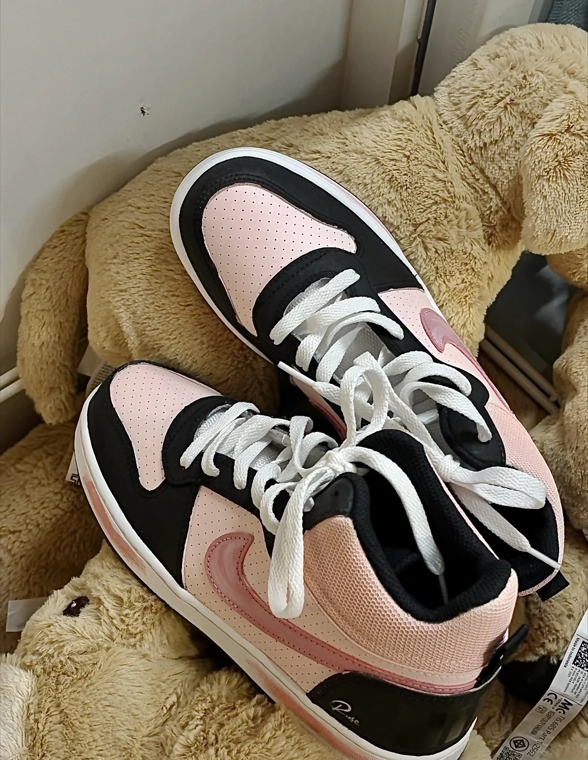 Кроссовки Court Borough Nike розовый Оригинал - миниатюра 5
