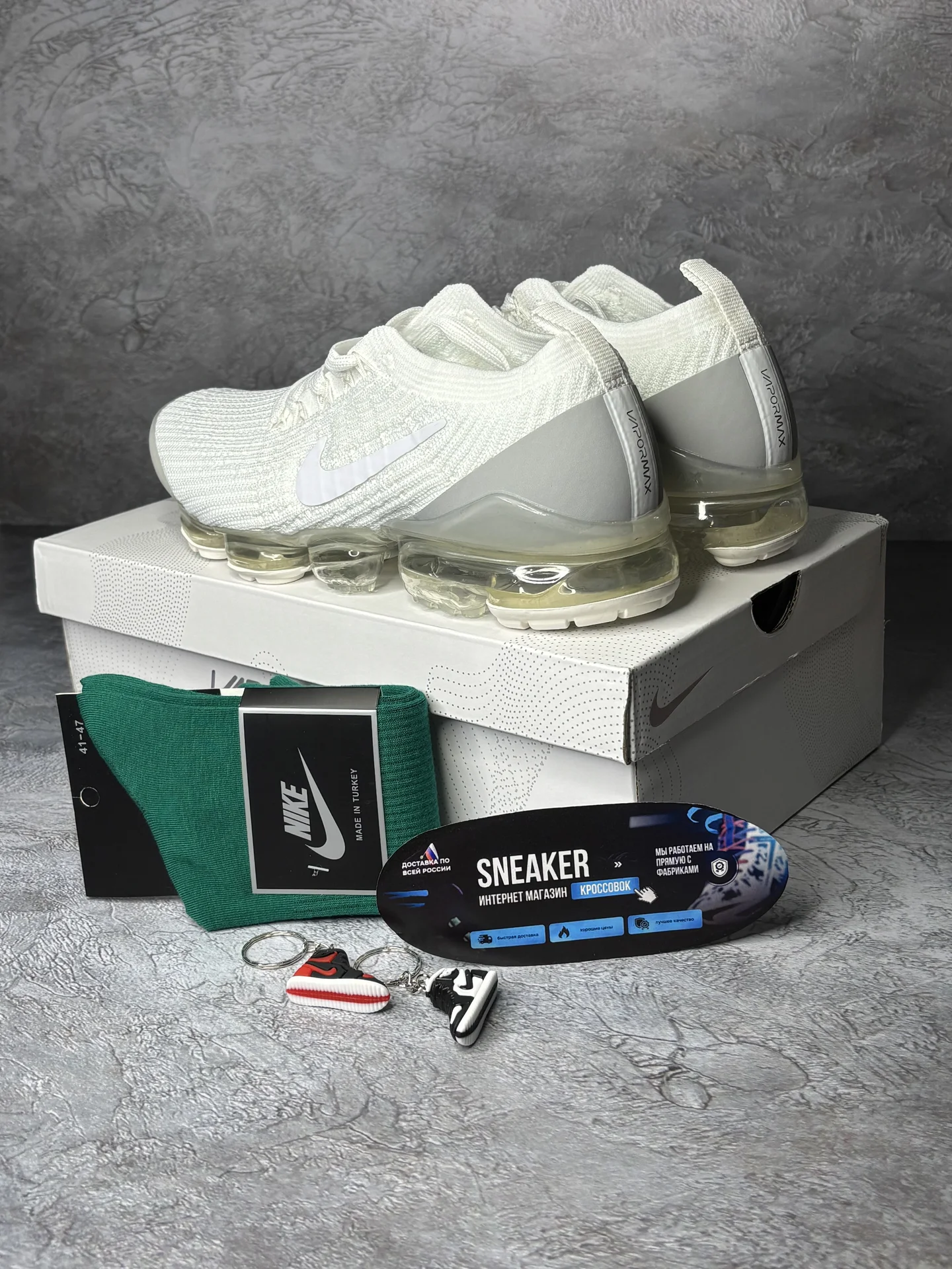 Кроссовки мужские новые Nike Vapormax 2019 - миниатюра 5