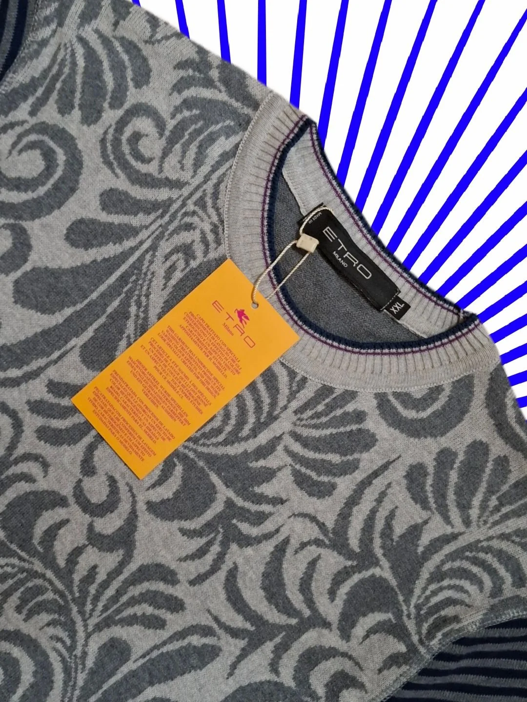 Джемпер молодёжная классика ETRO - миниатюра 3