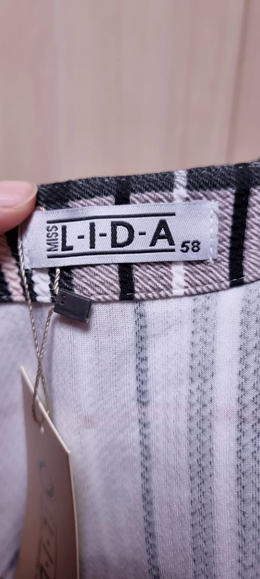 Женский жакет в клетку Miss L-I-D-A - миниатюра 6