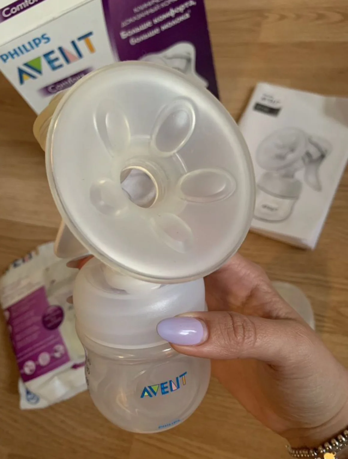 Молокоотсос ручной Philips Avent - миниатюра 2