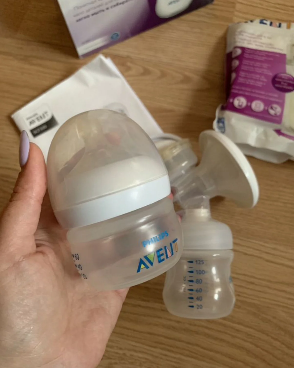 Молокоотсос ручной Philips Avent - миниатюра 4