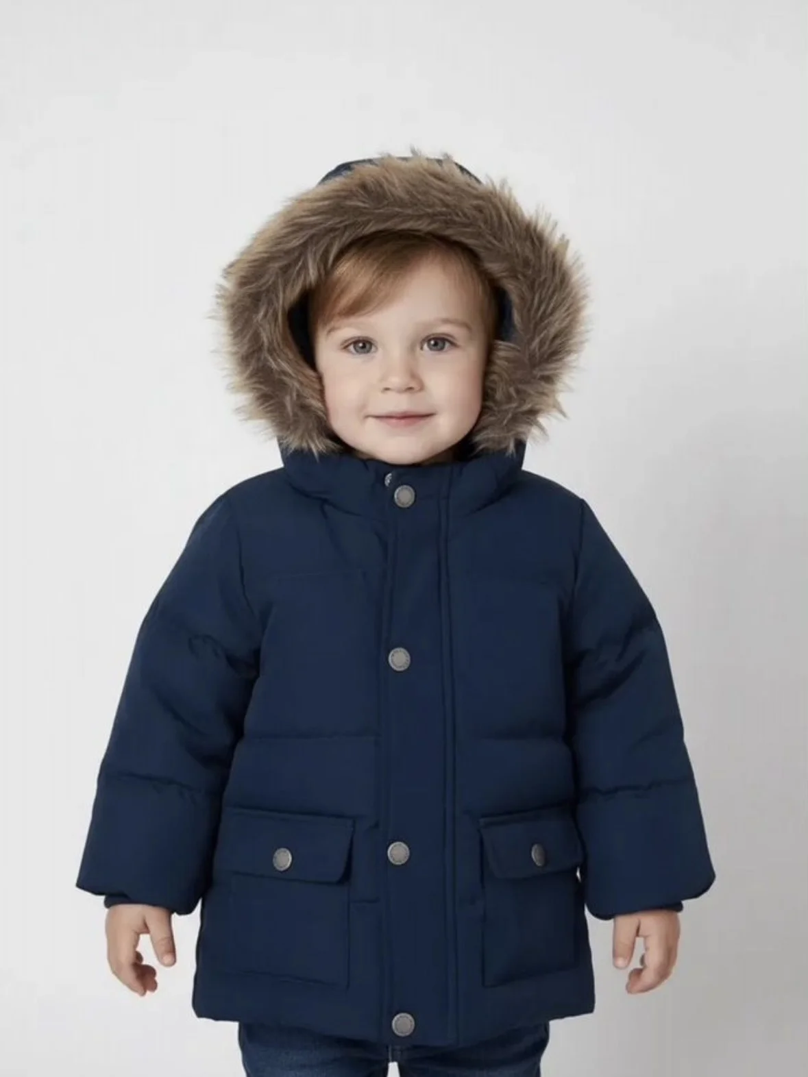 Куртка пуховик H&M на мальчика - миниатюра 7