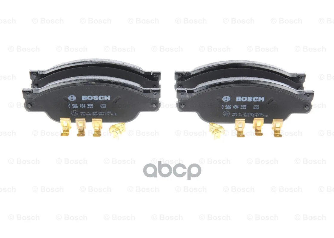 ДИСКОВЫЕ КОЛОДКИ ПЕРЕДНИЕ 0986494355 Bosch - изображение 1