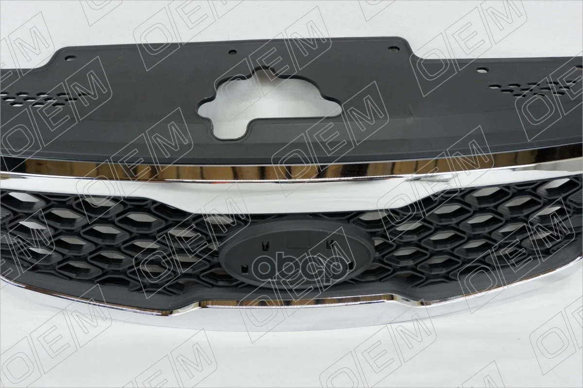 Решетка радиатора Kia Rio 2 JB 2009-2011 OEM3058 - миниатюра 4